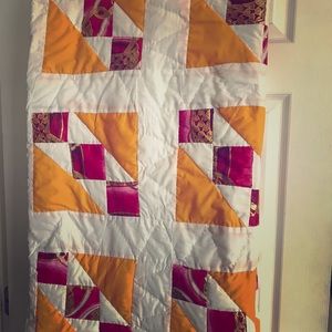 Quilt hand stitched